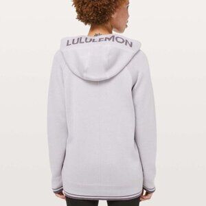 Lululemon Soothe Away Hoodie- Cashmere Blend Pullover Knit Hoodie Sz 10